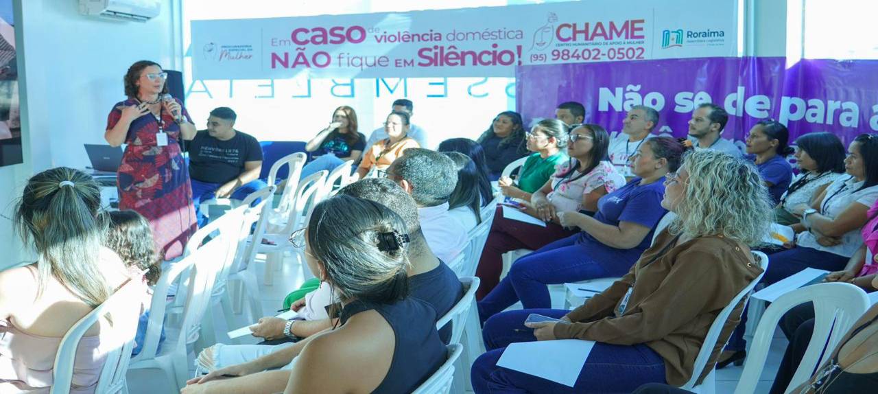 JANEIRO BRANCO <br/> Secretaria Especial da Mulher da ALE-RR promove palestras com foco na saúde mental